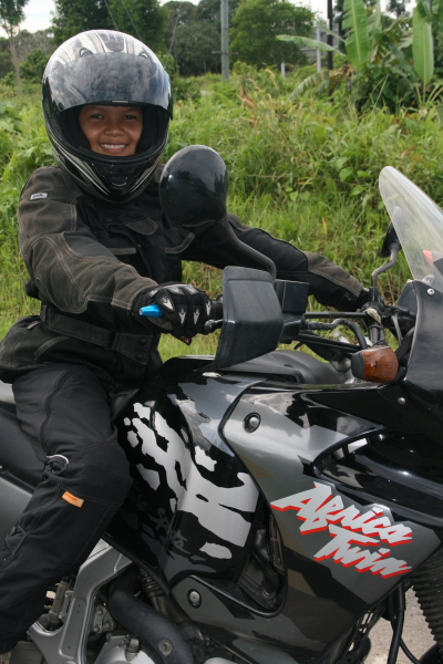 jane tries an africa twin....JPG